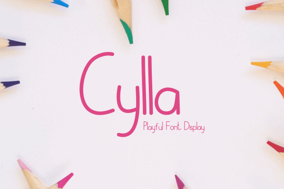 Cylla font插图 Cylla font插图