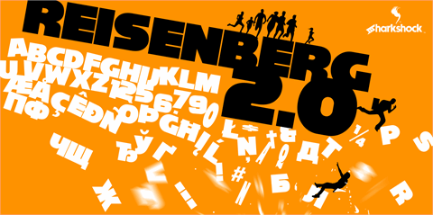 Reisenberg 2.0 font素材之家精选英文字体