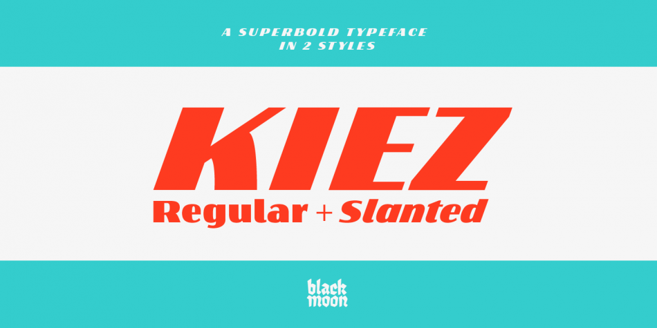 Kiez Font Family插图