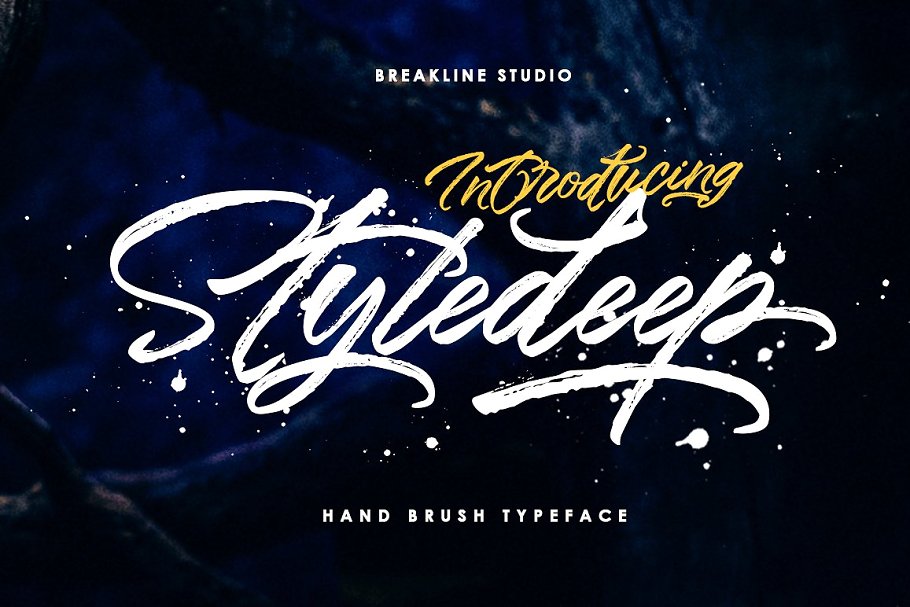 Styledeep Font素材之家精选英文字体