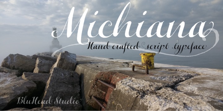 Michiana Pro Font素材之家精选英文字体