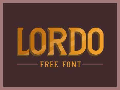 TJ Lordo One font素材之家精选英文字体