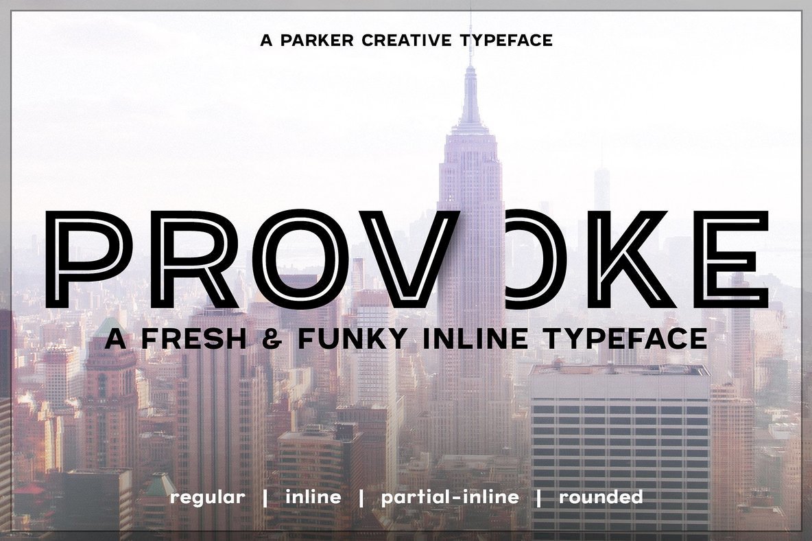 Provoke Font Family素材之家精选英文字体