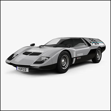 马自达汽车Mazda RX-500 1970 素材之家精选3D模型