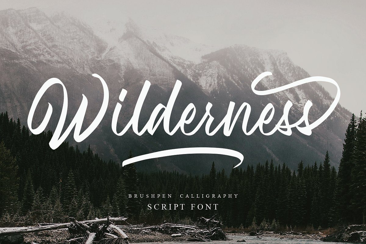 Wilderness Font素材之家精选英文字体