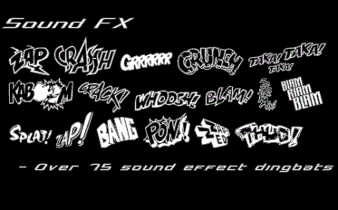 Sound FX font素材之家精选英文字体