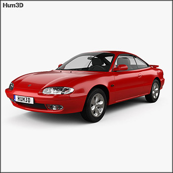 马自达Mazda MX-6 1992 3D/C4D模型