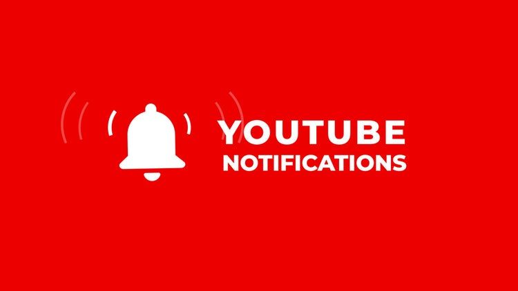干净时尚的YouTube通知素材库网精选fcpx模板