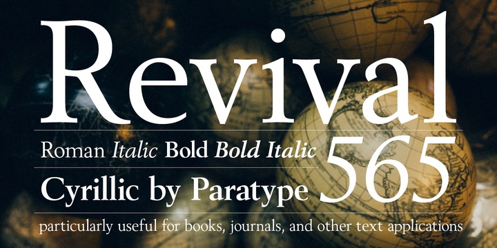 Revival 565 Font素材之家精选英文字体