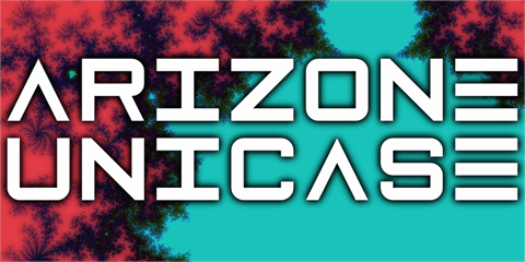 Arizone Unicase font素材之家精选英文字体
