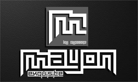 Mayon Exquisite font素材之家精选英文字体