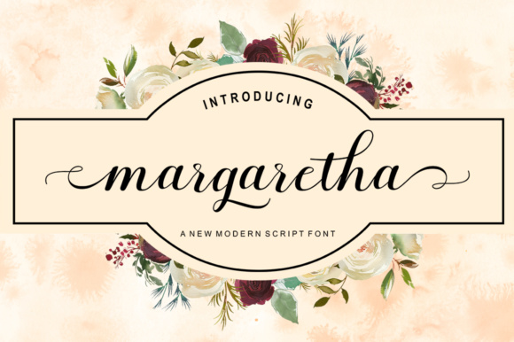 Margaretha Font素材之家精选英文字体