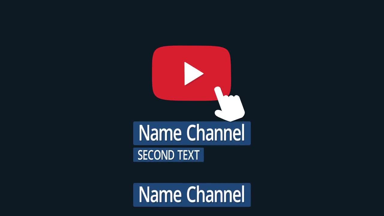 YouTube注册包素材库精选AE模板