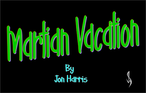 Martian Vacation font素材之家精选英文字体