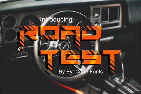 Roadtest font素材之家精选英文字体
