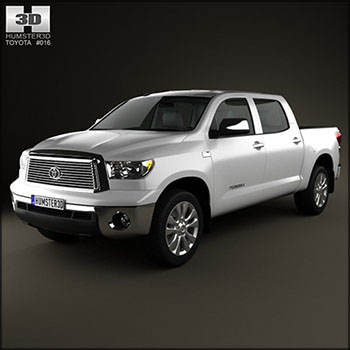 丰田汽车Toyota Tundra Crew Max 2011 素材之家精选3D模型