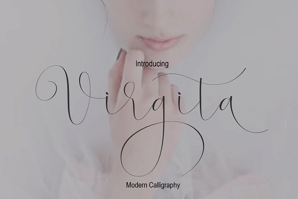 Virgita Font素材之家精选英文字体