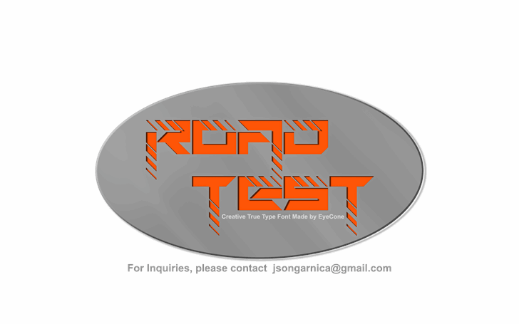 Roadtest font插图1