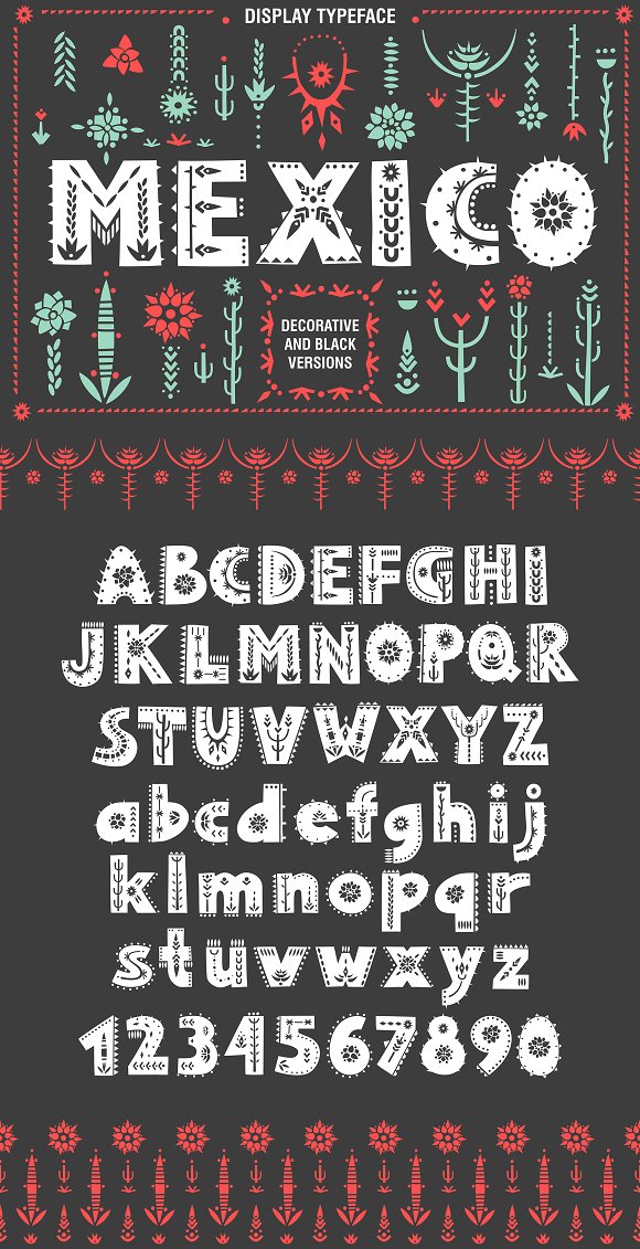Mexico – Font Family素材之家精选英文字体