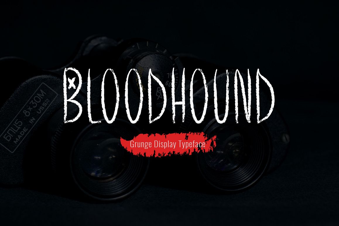 Bloodhound Regular Font素材之家精选英文字体