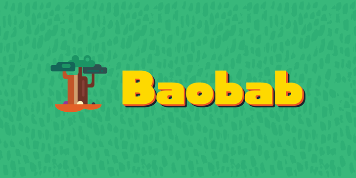 Baobab Font Family素材之家精选英文字体