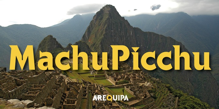 Arequipa Font Family素材之家精选英文字体