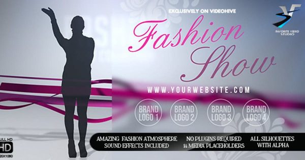 时尚服饰促销视频制作素材库精选AE模板 Fashion Show Promo for Your Boutique