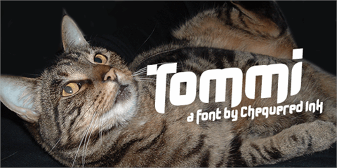 Tommi font素材之家精选英文字体