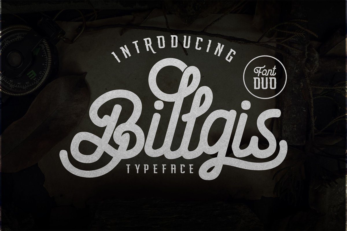 Billgis Font Duo素材之家精选英文字体