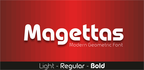 Magettas DEMO font素材之家精选英文字体