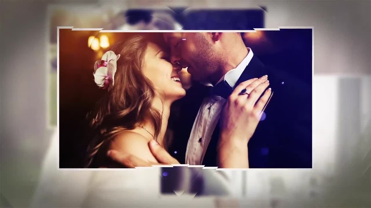 婚礼之心幻灯片放映素材库精选AE模板