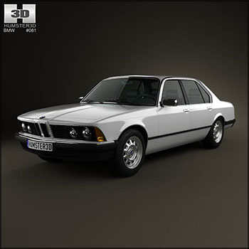 宝马BMW 7 Series (E23) 1982 素材之家精选3D模型