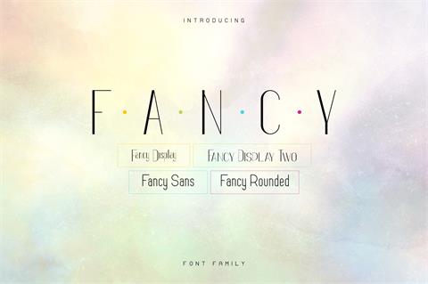 Fancy font素材之家精选英文字体