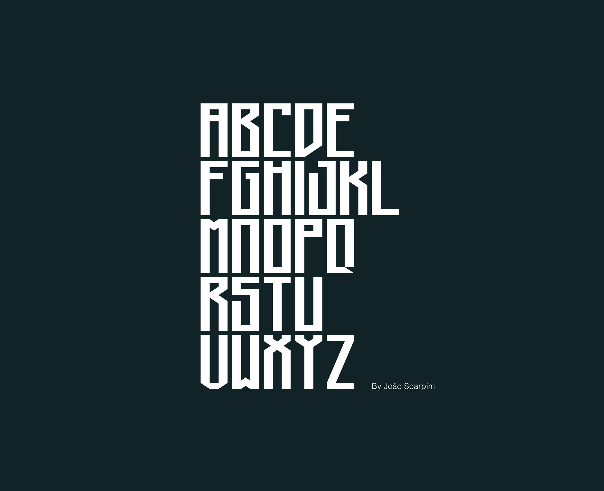 海报标题设计英文无衬线粗体字体 Long Johnson Font插图(1)