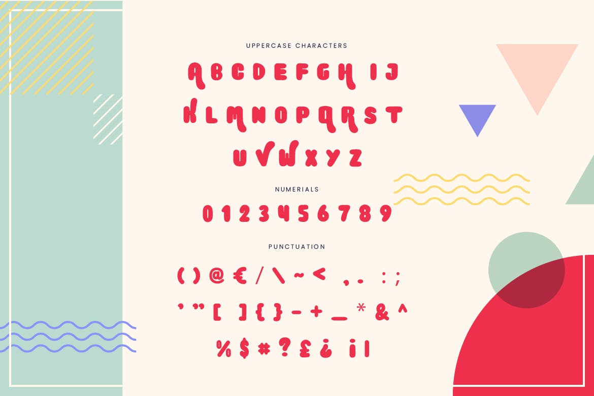 英文可爱风格无衬线粗体字体下载 Ancor – Bold Fun Sans Serif Font插图(1)