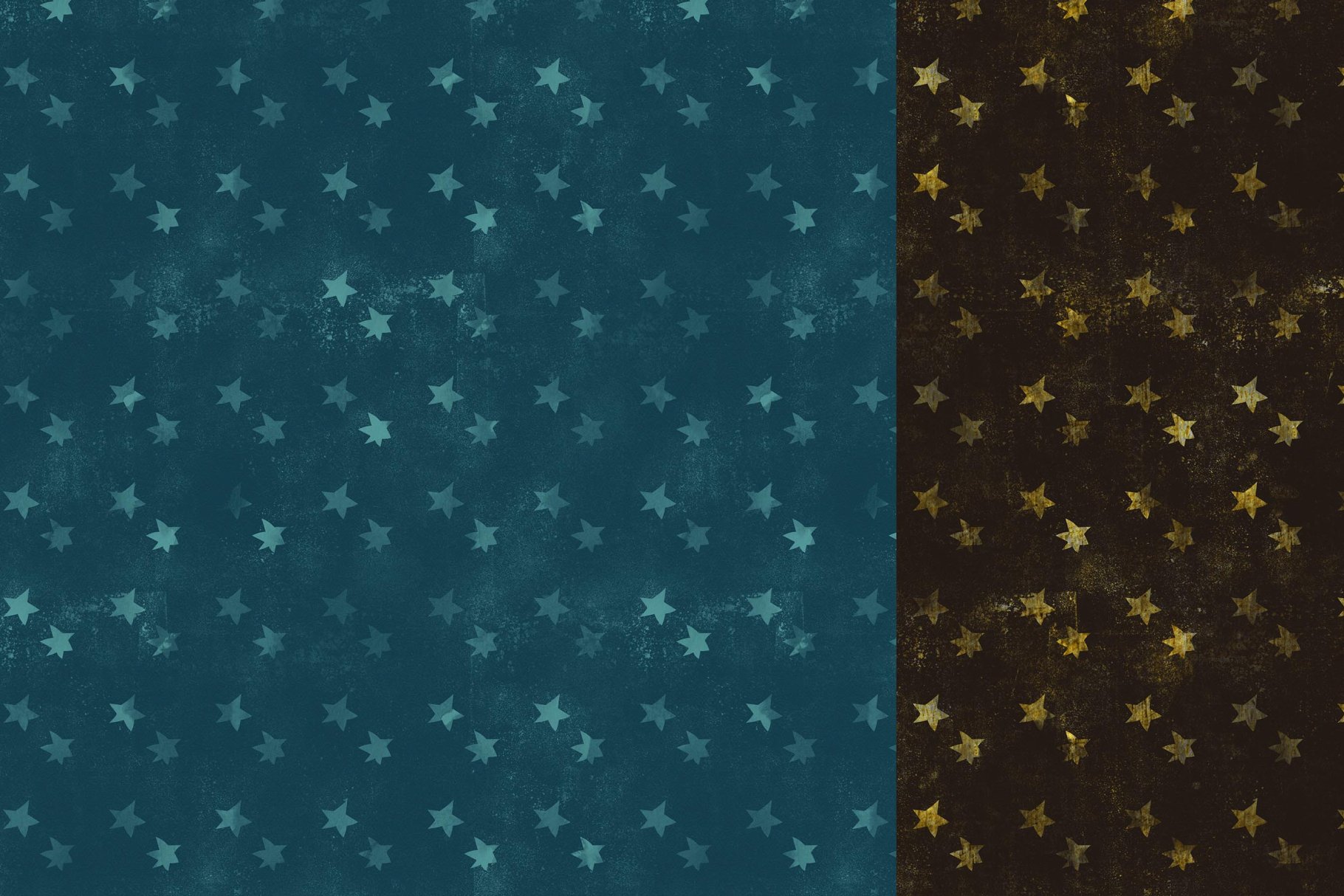磨蚀效果星星元素无缝纹理 Seamless textures for photoshop插图(3)
