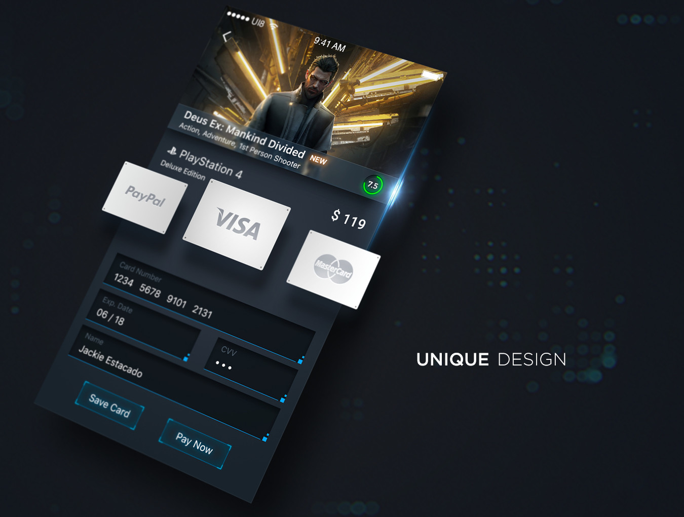 iOS 游戏商店应用 UI 套件 NERD UI Kit插图(2)