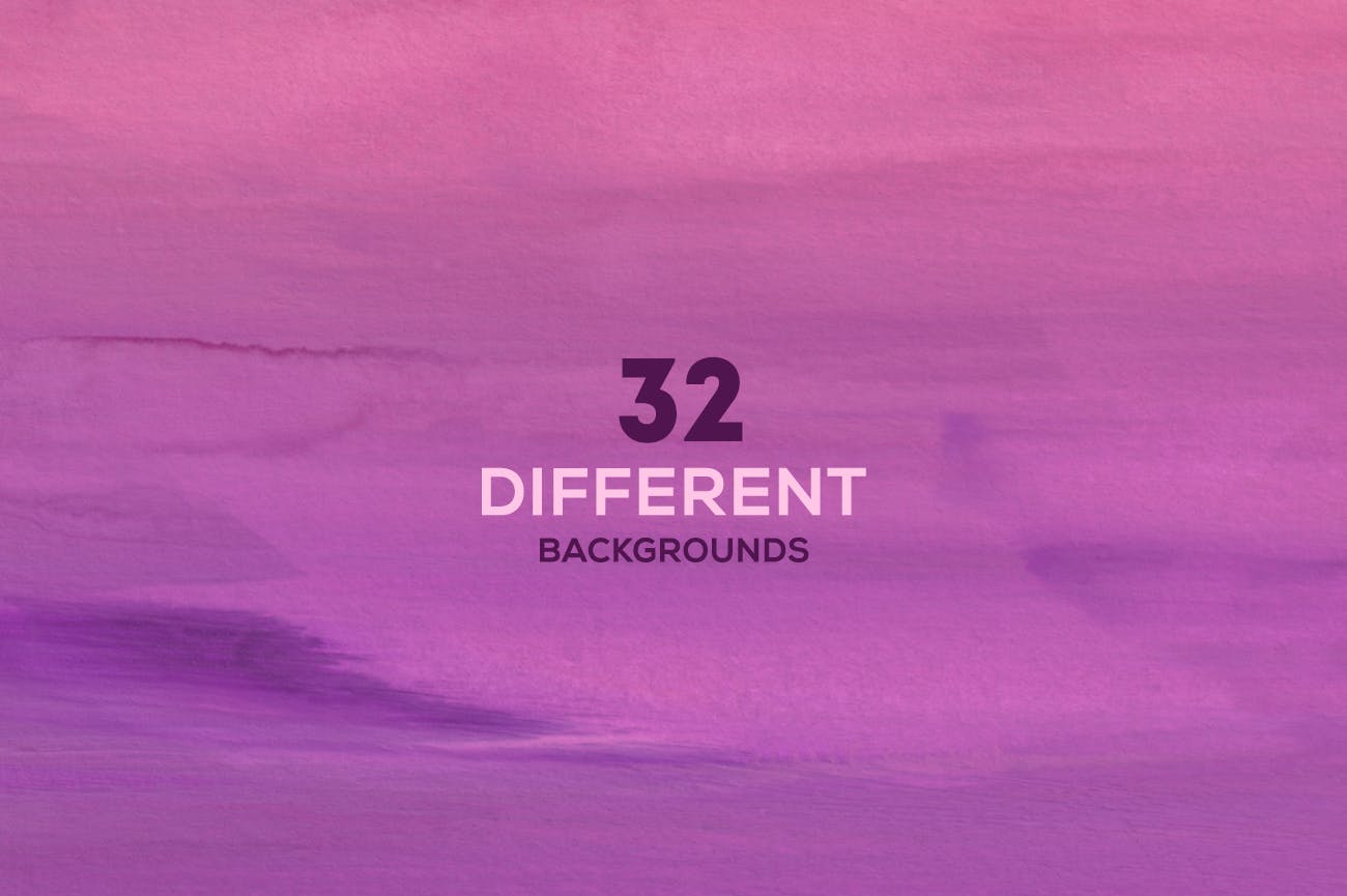 多彩水粉水彩抽象肌理纹理素材库精选背景 Gouache Abstract Backgrounds – Different Colors插图(7)