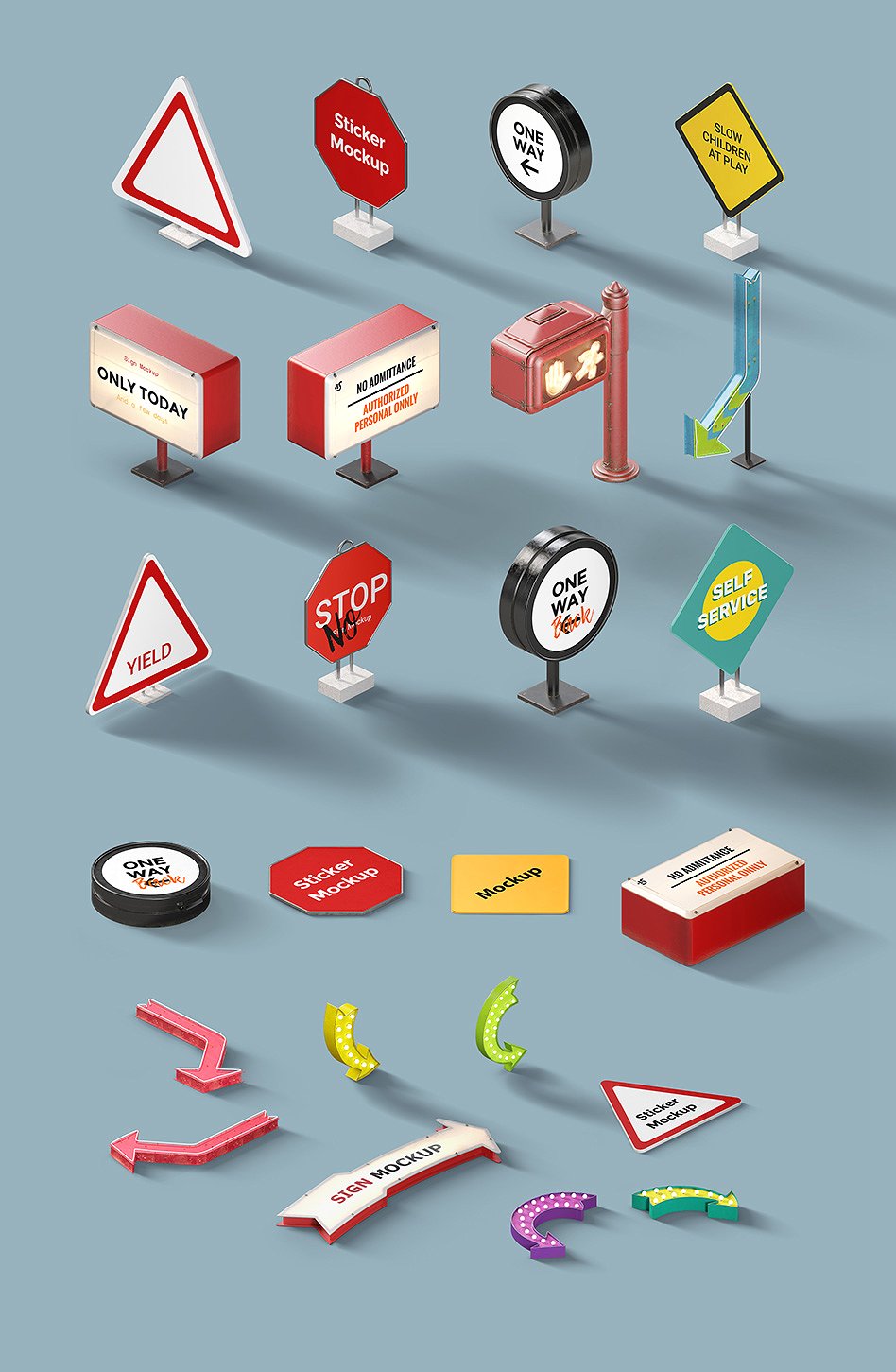 色彩引人注目的场景模板合集 WuHoo! Designer’s Toolkit [7.71GB]插图(23)