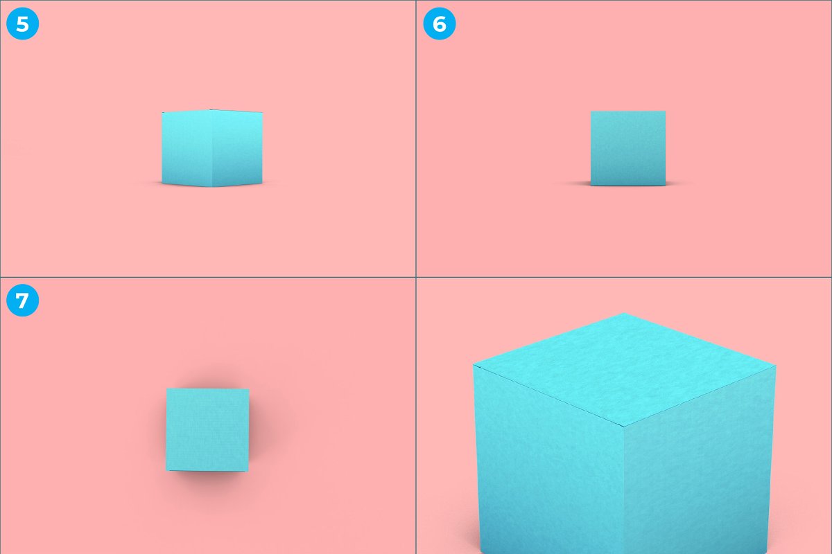 纸箱方箱样机Mockup插图(7)