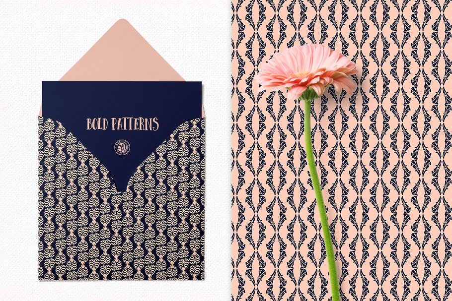 重复花纹图形图案纹理合集 Bold Patterns插图(2)