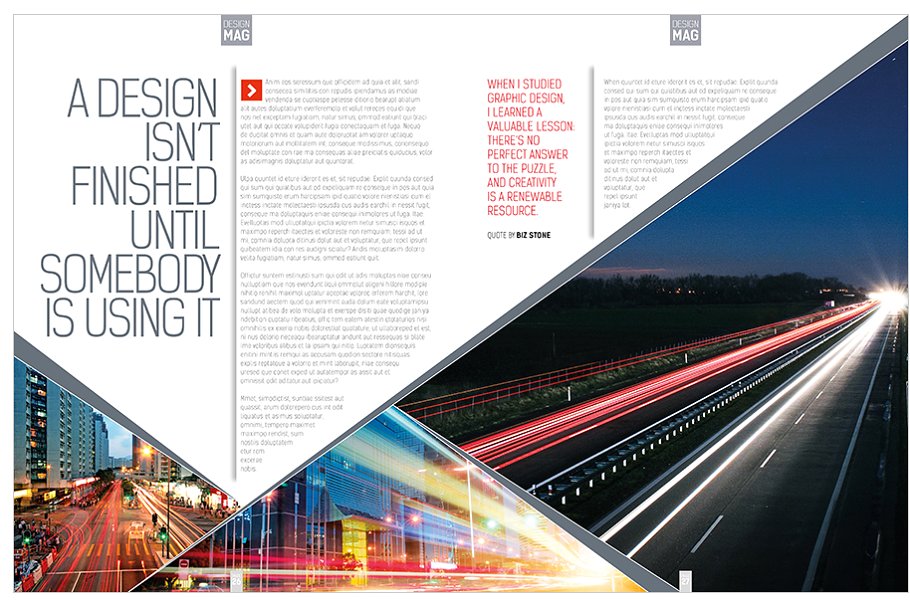 多用途企业时尚高效/时事资讯InDesign杂志模板vol.7插图(21)