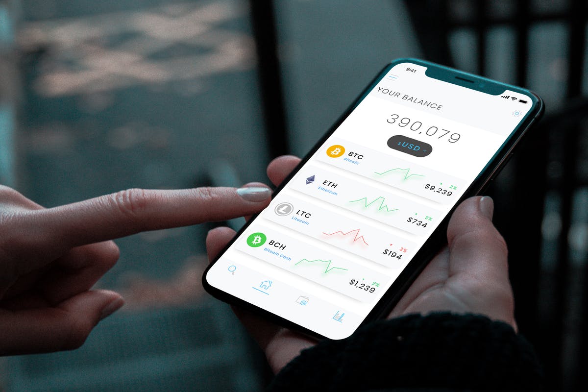 加密货币电子钱包APP应用UI模板 Crypto Dashboard Wallet Mobile Ui – B插图