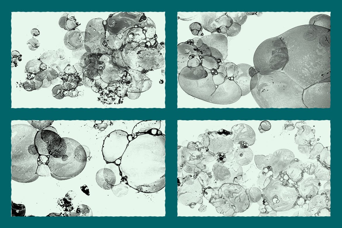 16款气泡纹理矢量背景素材 Bubble Texture Pack Background插图(1)