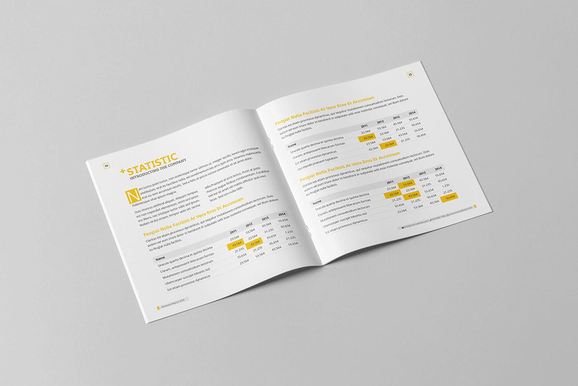 企业年度商业分析报告设计模板 Square Business Report插图(8)