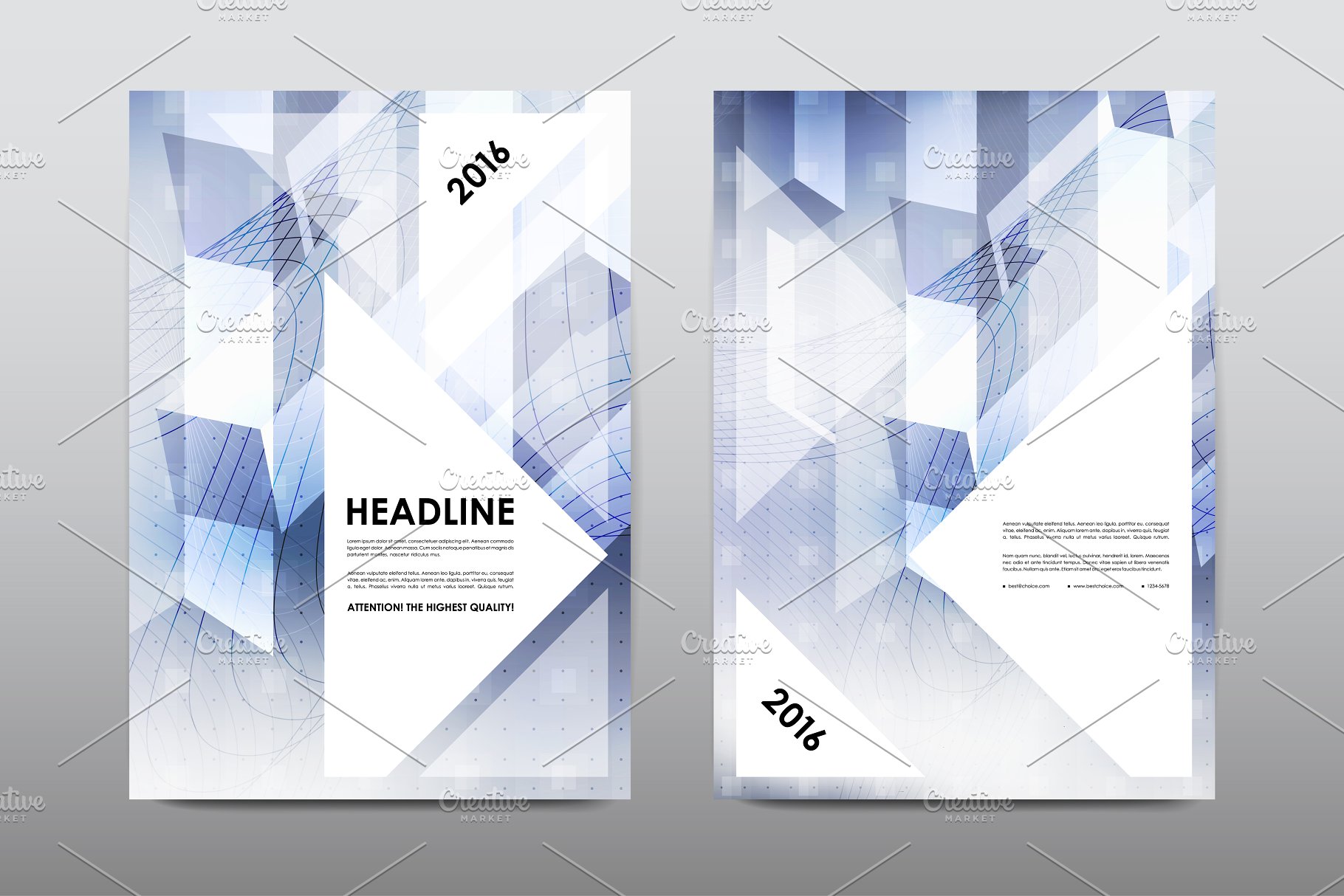 50+企业商业主题宣传小册子模板合集 50+ Business Brochures Bundle插图(1)