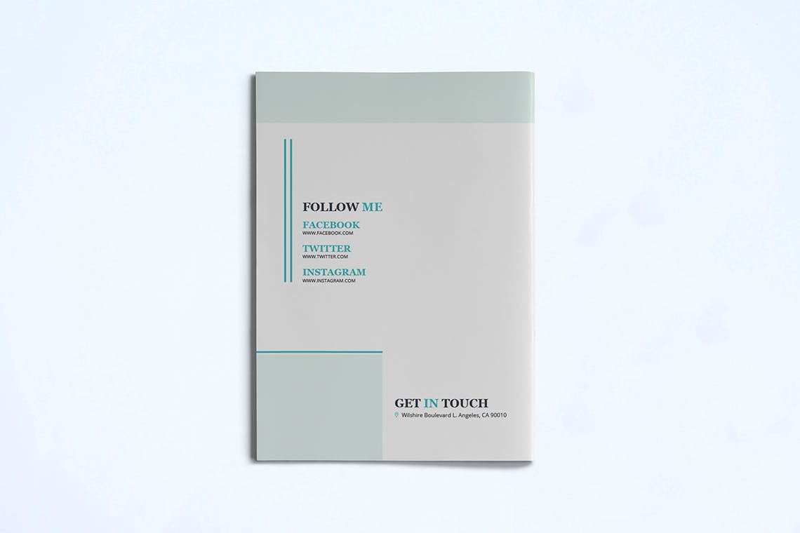 时尚服饰品牌产品目录素材库精选Lookbook设计模板 Lookbook Template插图(12)