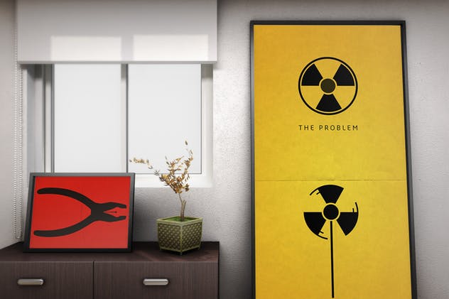 高级办公室场景画框样机模板 The Office MockUp插图(8)