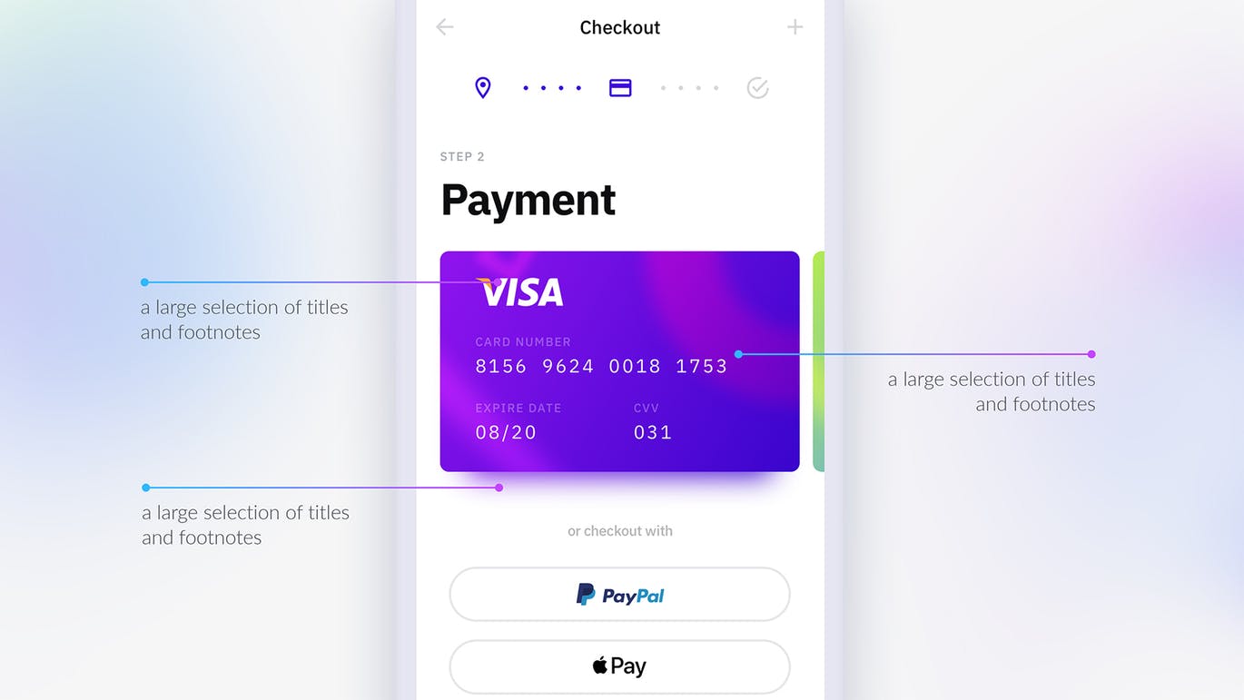 APP应用UI界面设计效果图预览白色iPhone手机样机套装 White iPhone Mockup插图(10)