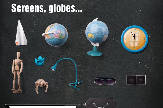 开学季巨无霸广告图场景模板 Back To School Mockup & Hero Image Scene Generator插图(11)